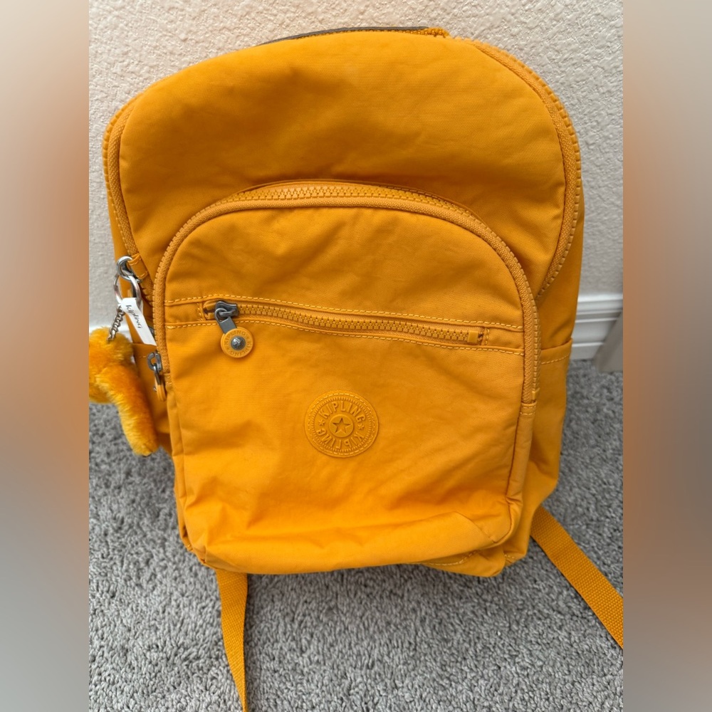 Kipling Orange Backpack